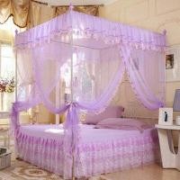 ราคา มุ้งกระโจมเจ้าหญิง มุ้งกันยุง5ฟุต 6ฟุต 6 6ฟุตมุ้งเหลี่ยม มุ้งทรงเหลี่ยม พร้อมโครง สไตล์ยุโรป ผ้าลูกไม้ผ้าลูกไม้อย่างดี (19477648819)