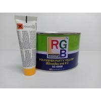 ราคา สีโป้วเหลือง RGB โป้วอาร์จีบี 83 6600 ขนาด 1 กิโลกรัม น้ำยา สีโป้ว สีโป้วรถยนต์ สีโป้วพลาสติก สีโป้วรถยนต์2k สีโป้ว2k 1 ชุดเล็ก (7660867684)