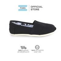 ราคา TOMS รองเท้าลำลองผู้หญิง แบบสลิปออน Slip on รุ่น Cupsole Alpargata Black Heritage Canvas รองเท้าลิขสิทธิ์แท้ (15905154179)