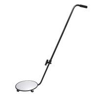 ราคา Under Vehicle Inspection Mirror 12 Inch Diameter Security Mirror with Wheels and LED Light (17428675496)