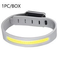 ราคา COB สายรัดแขน LED 350มิลลิแอมป์ชั่วโมง500LM กีฬาคืนวิ่งเตือนแขนสายรัดข้อมือแสง Type C USB ชาร์จได้ IPX4กันน้ำ (21170997757)