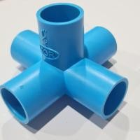 ราคา ข้อต่อ 5ทางฉาก 1 2 4หุน PVC บรรจุ1ชิ้น 5ชิ้น และ 10 ชิ้น (20893281559)
