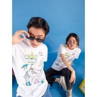 ราคา Haus with Sunny Toy Story Doodle Tee เสื้อยืดสีขาว Toy Story สิขสิทธิ์แท้ (14558903227)