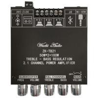 ราคา Aideepen เครื่องขยายเสียง Zk tb21 2 1ช่องโมดูลเครื่องขยายเสียงดิจิตอลบลูทูธ5 0ขนาดเล็กบอร์ดแอมป์ลำโพงเสียง (14501836418)