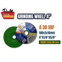 ราคา ใบขัดเหล็ก แผ่นเจียรเหล็ก แผ่นขัดเหล็ก ขนาด 4 นิ้ว หนา 3 มม แผ่นเจียร ตราแรด DS 16202 (14538544867)