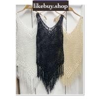 ราคา ชุดไปทะเล ชุดคลุมไปทะเล เสื้อคลุมถัก ชุดคลุมถักไหมพรม ชุดคลุมไปทะเล เสื้อคลุมบิปินี่ (15947172804)