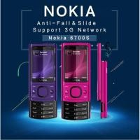 ราคา โทรศัพท์มือถือ GSM แท้ปลดล็อครองรับเฟสบุ๊คพื้นฐานโทรศัพท์มือถือบาร์ปุ่มกดโทรศัพท์สมาร์ทโฟนใหม่เอี่ยมสำหรับ Nokia 6700S (10546906599)