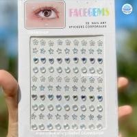 ราคา Face Stickers มุก เพชร คริสตัส แต่งหน้า สติ๊กเกอร์แต่งหน้า ติดผม คริสตัส แต่งหน้า ผีเสื้อ โบว์ มุก แต่งหน้า เพชรแต่งหน้า (21161694855)