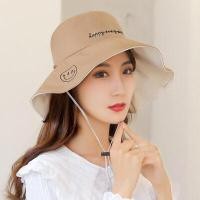 ราคา หมวกกันแดด หมวกใส่ไปเที่ยว หมวกแฟชั่น หมวกเที่ยวทะเล หมวกสวยๆ ใส่ได้ 2 ด้าน มีเชือกรัดคาง มี 7 สี (16453590093)