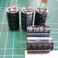 ราคา แพ็ค10ตัว C 1000UF 70V คาปาซิเตอร์ELNAสีดำทนร้อนสูง 125C ขนาด 18x32mm ตัวเก็บประจุ 1000UF 70V C1000UF C 1000UF 70V แท้ ใหม่แกะกล่อง C 1000UF 63V C1000UF63V C 1000UF63V C1000UF 63V (2388310569)