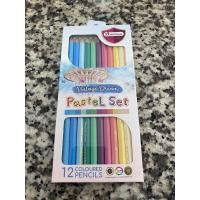 ราคา สีไม้พาสเทล ดินสอสีพาสเทล สีละมุน 12สี Maped MasterArt มาสเจอร์อาร์ต ซากุระ Color Peps Pastel พร้อมส่ง US Station (19796585743)