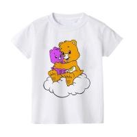 ราคา Care Bears Pattern เสื้อยืดเด็ก Sweet Girls Cartoon T Shirt Care Bears Top Tee (15825402406)