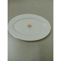 ราคา จานใส่ลาบ จานแบ่ง จานขนม จานรูปไข่ สวยงาม ยกโหล12 ใบ (16883088002)