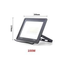 ราคา E Life Smart Store Zigbee Tuya Smart Floodlight LED Reflector กลางแจ้ง220V 30W 50W 100W RGB CW หรี่แสงได้แบบไร้สายแสงสีขาวอบอุ่นเปลี่ยนสี LED Flood Light IP66ไฟกันน้ำทำงานได้สำหรับ Alexa Google Home (