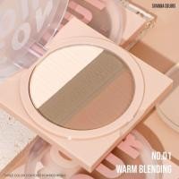 ราคา คอนทัวร์ Sivanna Three Color Contour Pewder คอนทัวร์เนื้อฝุ่น สร้างกรอบหน้า เฉดดิ้ง สิวันนา (19549547032)