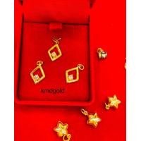 ราคา KMDGold จี้ทองแท้1กรัม ทองเยาวราชขายได้จำนำได้ พร้อมใบรับประกันสินค้า (20526263387)