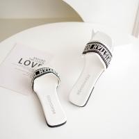 ราคา รองเท้าแฟชั่น DOIR รองเท้าแตะแบบสวม รองเท้าแฟชั่นผู้หญิง เบอร์ 36 40 รหัส ดิออร์ (18481536668)