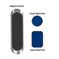 ราคา ที่วางโทรศัพท์ในรถยนต์แบบแม่เหล็กแดชบอร์ดมินิสตริปรูปร่างขาตั้งโลหะแม่เหล็กติดรถยนต์ GPS สำหรับติดผนังแม่เหล็กติดรถยนต์สำหรับวางโทรศัพท์ อุปกรณ์เสริมในรถยนต์ (19963799962)