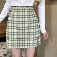 ราคา กระโปรงสั้น เอวสูง ลายสก็อต สำหรับผู้หญิง กระโปรงสั้นเอวสูงลายสก็อต ไซซ์ กระโปรงเทนนิสมีซับในลายสก๊อตมี 2 ส (7414904740)