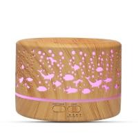 ราคา Aroma Diffuser Air Humidifier เครื่องกระจายกลิ่นหอม500ml เครื่องเพิ่มความชื้น เครื่องพ่นไอน้ำ โคมไฟ LED aroma diffuser เครื่องฟอกอากาศOcean Classic style (16098177137)