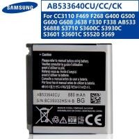 ราคา แบตเตอรี่โทรศัพท์สำหรับเปลี่ยนแบตเตอรี่โทรศัพท์แท้ AB533640CU CC CK CE สำหรับ Samsung S6888 S3710 S3600C GT S3600i S3930C S5520 S569 880MAh (14438647281)