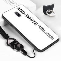 ราคา เคสมือถือเคสโทรศัพท์เคส Samsung Galaxy J7 Plus J7 C8 j7310 C7 2017 แหวนนิ้ว เชือกเส้นเล็ก โทรศัพท์มือถือกลับที่เรียบง่ายและสีขาวจดหมายน่ารักโทรศัพท์ (1323724104)