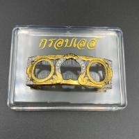 ราคา กรอบเลสทองสูตรพร้อมแผ่นปิดหลัง ใส่กับเลสหลวงพ่อรวยและเลสพระของหลวงพ่ออื่นๆได้ทุกรุ่น มีทุกรุ่นขนาด248บาททองสูตรทำจากเหรีญ50สตางค์ (8615012442)