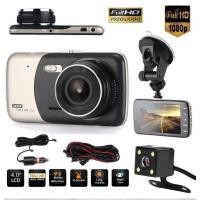 ราคา DVR DASH กล้องติดรถยนต์ รุ่นใหม่ล่าสุด 2019 Full HD Car Camera หน้า หลัง WDR HRD หน้าจอใหญ่ 4 0 รุ่น 503 (20358573734)