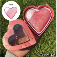 ราคา บรัชออนพาเลทรูปหัวใจ ของแท้ พร้อมส่ง Sivanna colors Sweet peach Blush HF 8120 (19181867949)