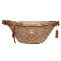 ราคา กระเป๋า Coach แท้ คาดอกคาดเอว รุ่นใหม่ วัสดุ Coated canvas ลาย Signature สายหนังแท้ ปรับความยาวได้ ทรงยอดนิยม COACH 48740 BELT BAG IN SIGNATURE CANVAS (1212974328)