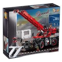 ราคา LEGO Technology Machinery Group 42082 Complex Terrain Crane Electric Version 42043 Mercedes Benz Heavy Truck Assembly Lego Building Blocks (20709729122)