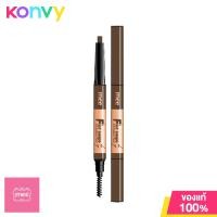 ราคา Mee Flat Shape Auto Eyebrow Pencil S2 0 16g 02 Middle Brown (10942408074)