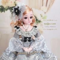 ราคา Pokimoto ตุ๊กตาบาร์บี้ ตุ๊กตาเจ้าหญิง ขนาดใหญ่ 60 ซม เจ้าหญิงเด็กผู้หญิง พร้อมชุดสวย (4427010395)