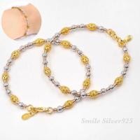 ราคา กำไลเงินแท้ 92 5 3 กษัตริย์ Italy Beads (19760124276)