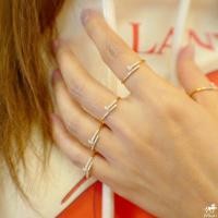 ราคา S3VIP แหวนเพชรแท้ทองคำแท้ จัสเนล Justnail Ring เพชรเหลี่ยมกุหลาบ ทองคำแท้ 9k 37 5 ขายได้ มีใบรับประกัน (18075205893)