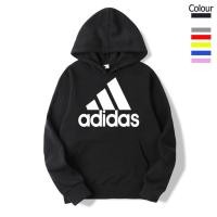 ราคา เสื้อฮู้ดเสื้อกันหนาว เสื้อกันหนาว เสื้อแขนยาว ลายเเฟชั่นการ์ตูนสุตฮิต ผ้าสำลี ลายadidas 164 (5197626412)