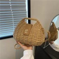 ราคา New กระเป๋าสานฟาง กระเป๋าคลัทช์ กระเป๋าสะพายข้าง สไตล์ญี่ปุ่น พร้อมส่ง สามสี (21242491779)