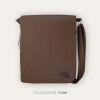 ราคา กระเป๋าสะพายข้าง Saffiano กระเป๋าสะพายผู้ชาย กระเป๋าสะพายฝาเต็มงานไทย สวย ทนทาน ใส่ของได้เยอะ (20421168248)
