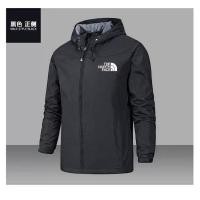 ราคา The North Face เสื้อแจ็คเก็ตกันน้ำเสื้อแจ็คเก็ตกันลมเสื้อกันหนาวมีฮู้ด2022 (2485166882)