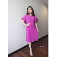 ราคา Fashion Pleated Dress Free size b11แฟชั่นสาวอวบ ชุดใส่ทำงาน ชุดออกงาน ชุดทำงาน เดรสยืดฟรีไซด์ แฟชั่นสาวอวบ ชุดสีสุภาพ ชุดงานแต่ง (20332215273)