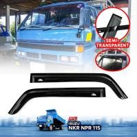 ราคา กันสาดประตู คิ้วกันสาด รุ่น อีซูซู Isuzu NPR 115 อีซูซุ บัดดี้ Isuzu BUDDY สีดำ (19351352143)