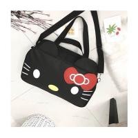 ราคา กระเป๋าเดินทาง กระเป๋าใส่ของ กระเป๋าความจุขนาดใหญ่ ลายคิดตี้ มีหลายสี เทา กรม ดำ เขียว แดง ชมพู (15789321978)