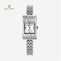 ราคา Royal Crown รุ่น 3812 นาฬิกาข้อมือผู้หญิงเล็กๆกันน้ำ ล้อมเพชร แบรนด์เนมแท้ Vayo Jewelry (21186923839)