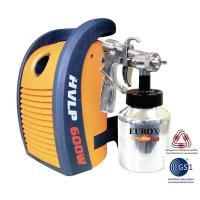ราคา EUROX กาพ่นสีไฟฟ้า เครื่องพ่นสี กาพ่นสีแบบพกพา 600w กาพ่นสี ทาสี (800596248)