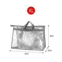 ราคา ถุงเก็บกระเป๋า PVC กันฝุ่นโปร่งใส กระเป๋ากันฝุ่น ถุงเก็บกระเป๋า รักษาทรง ที่เก็บกระเป๋า ถุงกันฝุ่นกระเป๋า ถุงใส่กระเป๋า พลาสติกคลุมกระเป๋ากันฝุ่น กันฝุ่น ความชื้น กันน้ำ กันฝุ่น XPH150 (19123494568)