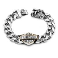 ราคา กำไลข้อมือ Harley Davidson ฮาเลย์ เดวิดสัน สร้อยข้อมือ ของแท้ เครื่องประดับสแตนเลส เลสข้อมือ ข้อมือสแตนเลส (20822786543)