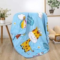 ราคา ผ้าห่มเด็ก ผ้าห่มใยไหม ผ้านุ่มห่มสบาย ผ้านวมเด็ก ผ้าห่มผ้าฝ้าย ผ้าห่มลายการ์ตูน ผ้าห่มเด็กขนาด100 140 ซม ผ้าห่มเด็กอนุบาล พกไปโรงเรียน (18489684436)