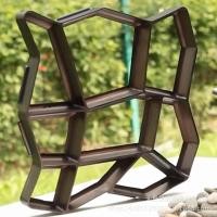 ราคา กรุงเทพฯ แม่พิมพ์บล็อคทางเดิน แผ่นปูพื้น แบบหล่อปูน แม่พิมพ์คอนกรีตพิมพ์ลาย ลายหิน สีดำ ขนาด 43x43x4cm แม่พิมพ์คอนกรีตซีเมนต์สำหรับงานสวน DIY สีดำ (17564534144)