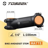 ราคา TOSEEK แฮนด์บาร์รถจักรยาน31 8มม อลูมิเนียม ก้านคาร์บอนมุม6 17องศา Mtb จักรยานเสือหมอบสเต็มอะไหล่สำหรับจักรยาน (12078909024)