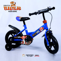 ราคา จักรยานเด็ก จักรยาน 2 4 ปี จักรยาน มีล้อเสริม มีเบรกหน้า กระดิ่ง ล้อโฟมตัน (20952668085)